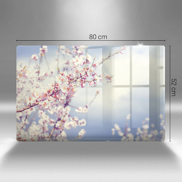 Osłona na płytę indukcyjną Kwitnące drzewo