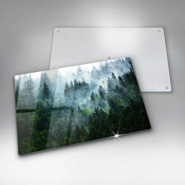 Osłona na płytę indukcyjną Las we mgle