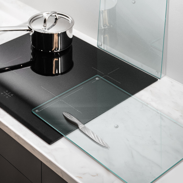 Przezroczysta osłona płyty indukcyjnej 2x30x52 cm