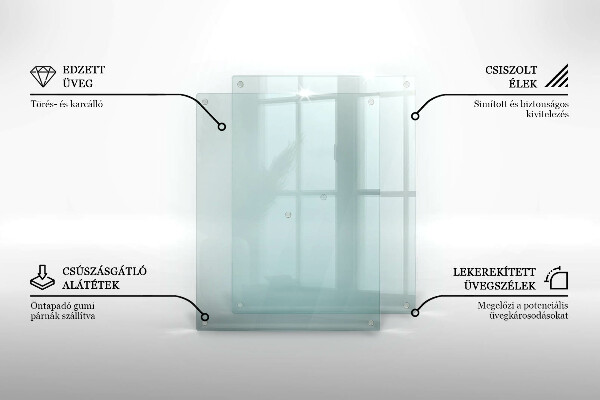 Transparentna płyta ochronna na indukcję 2x40x52 cm