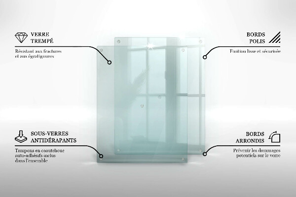 Transparentna płyta ochronna na indukcję 2x40x52 cm