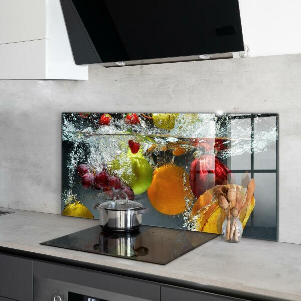 Lacobel do kuchni Soczyste Owoce Lemoniada