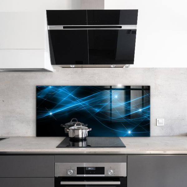 Panel szklany do kuchni Schemat Energii Połączenia