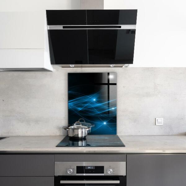 Panel szklany do kuchni Schemat Energii Połączenia