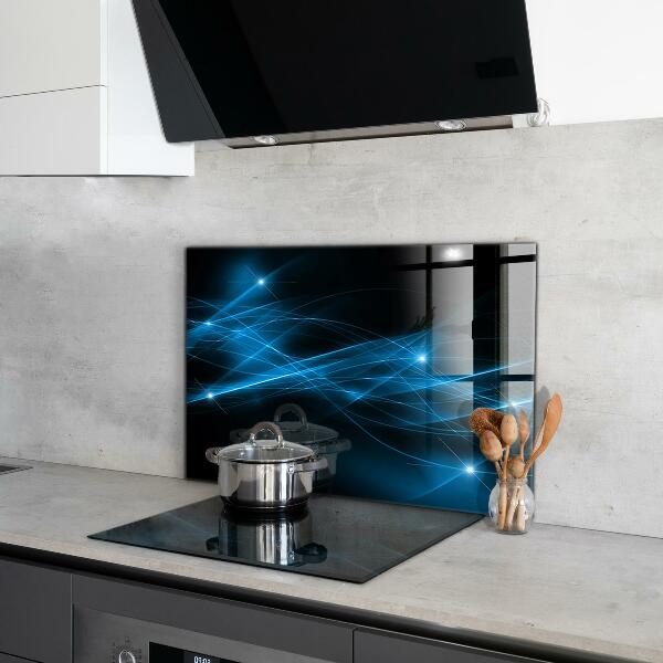 Panel szklany do kuchni Schemat Energii Połączenia