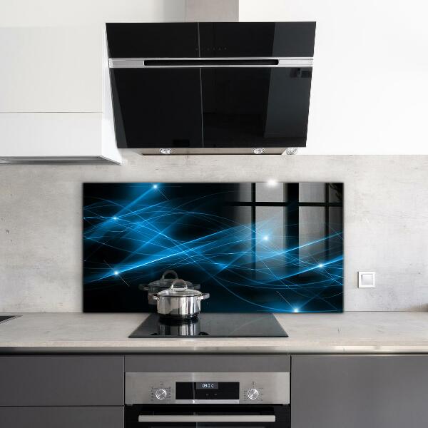 Panel szklany do kuchni Schemat Energii Połączenia