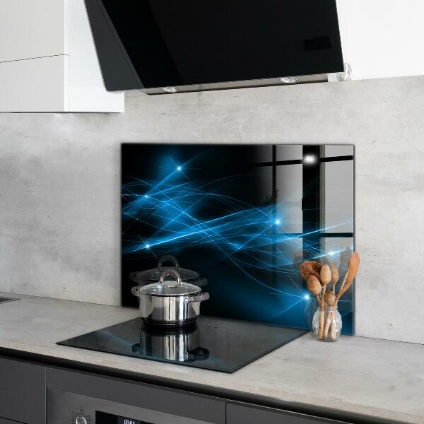 Panel szklany do kuchni Schemat Energii Połączenia