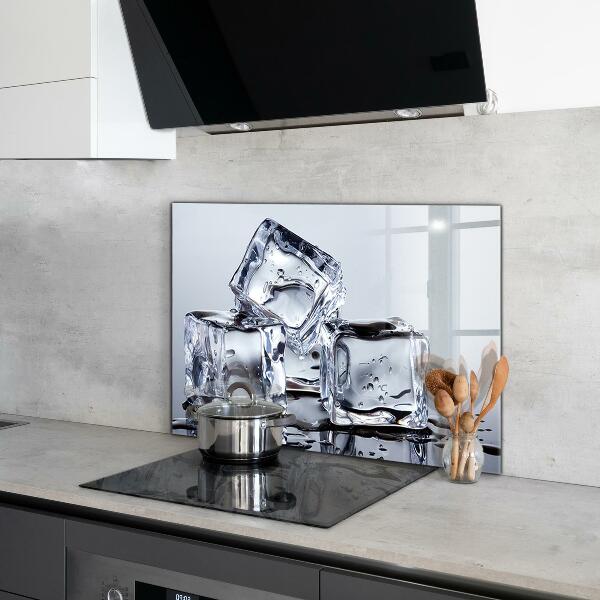 Panel szklany do kuchni Kostki Lodu Orzeźwienie