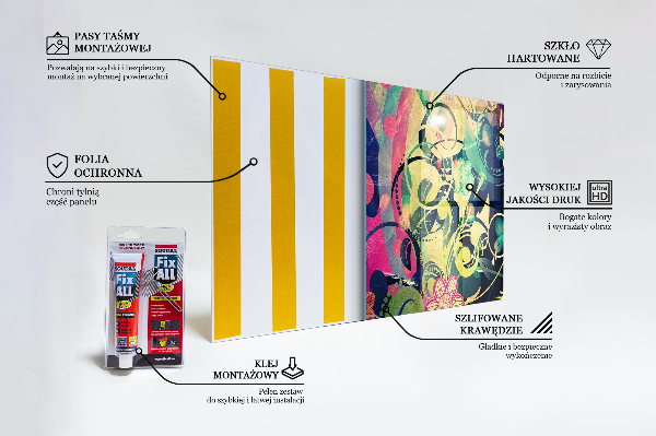 Panel szklany do kuchni Dziewczyna w Letni Dzień