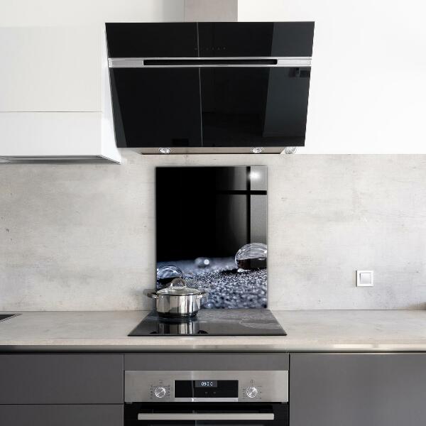 Szkło ozdobne do kuchni Kropla Rosy o Poranku