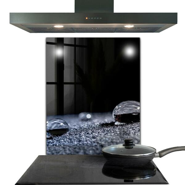 Szkło ozdobne do kuchni Kropla Rosy o Poranku