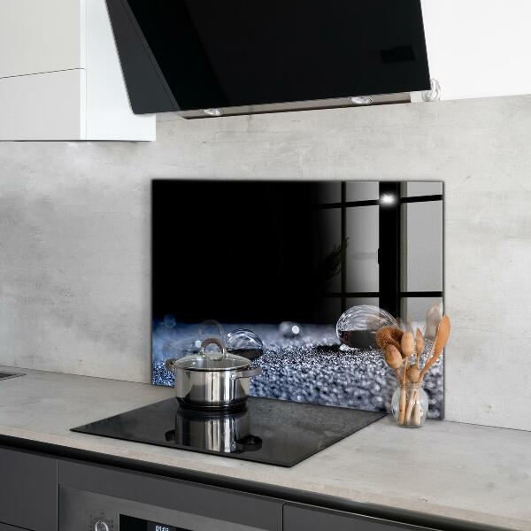 Szkło ozdobne do kuchni Kropla Rosy o Poranku