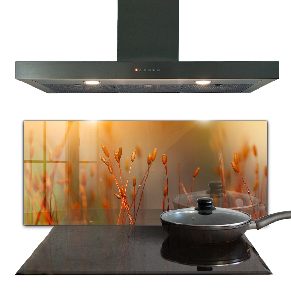 Panel nad blat kuchenny Pole Zboża o Zachodzie Słońca