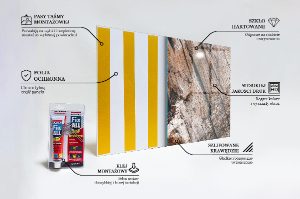Panel szklany do kuchni Kora Drzewa Tekstura Pnia