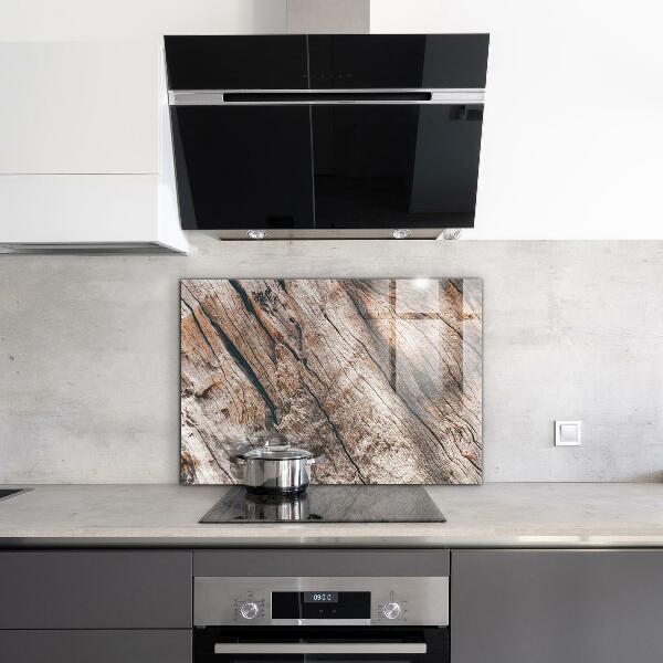 Panel szklany do kuchni Kora Drzewa Tekstura Pnia