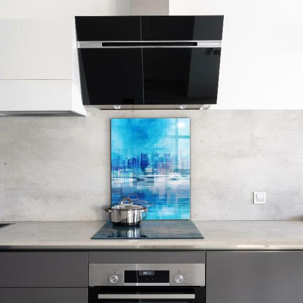 Panel szklany do kuchni Panorama Manhattan Nowy- Jork