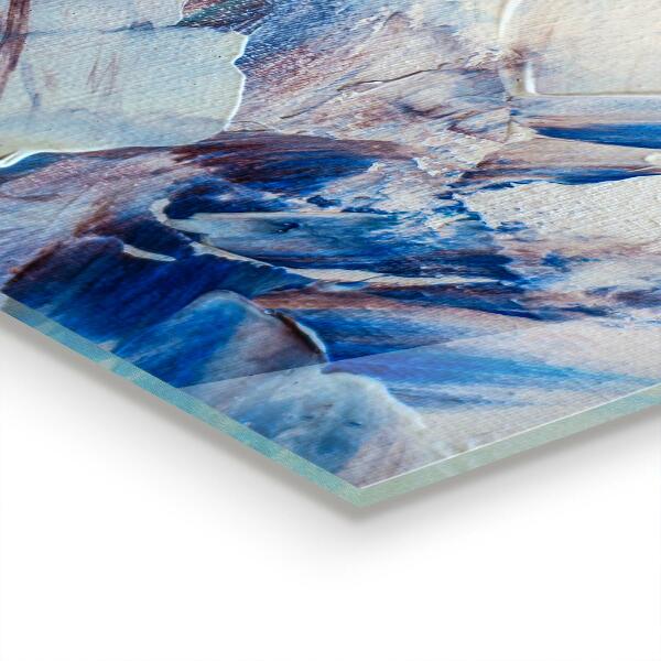 Panel szklany do kuchni Tekstura Farby Abstrakcja