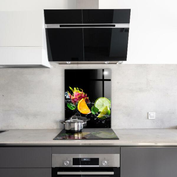 Lacobel do kuchni Soczyste Owoce Egzotyczne