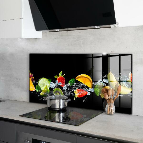 Lacobel do kuchni Soczyste Owoce Egzotyczne