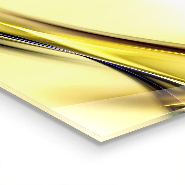 Panel szklany do kuchni Fala Energii Abstrakcja