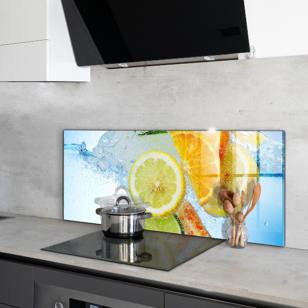 Lacobel do kuchni Soczyste Cytrusy Orzeźwienie