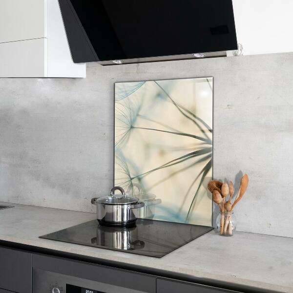 Szkło na ścianę do kuchni Piękny Delikatny Dmuchawiec