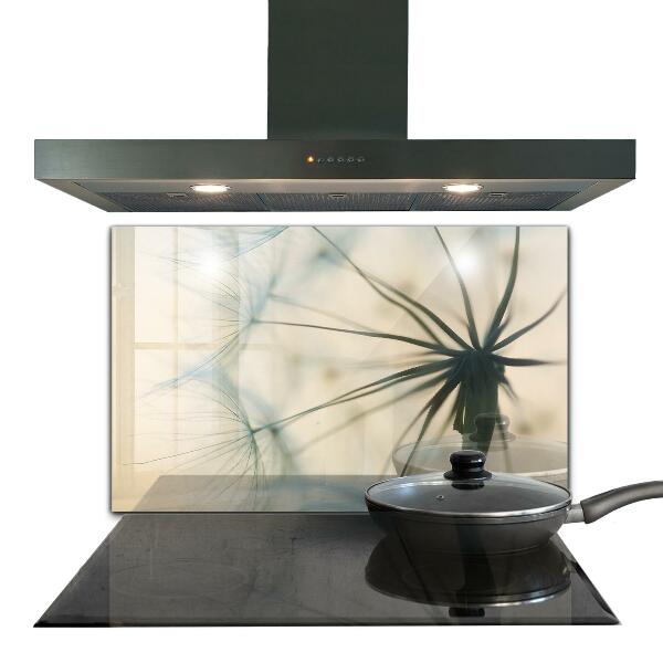 Szkło na ścianę do kuchni Piękny Delikatny Dmuchawiec