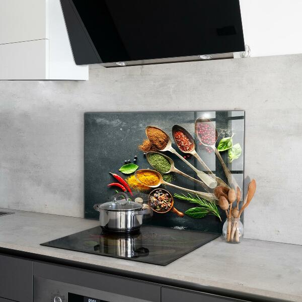 Panel szklany do kuchni Przyprawy Aromatyczne