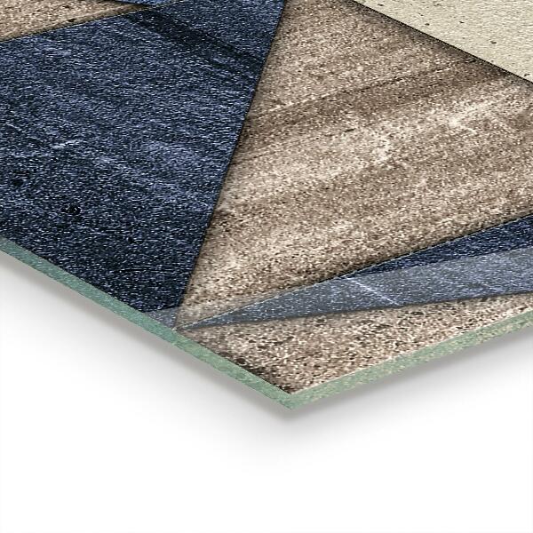 Panel szklany do kuchni Geometryczna Abstrakcja