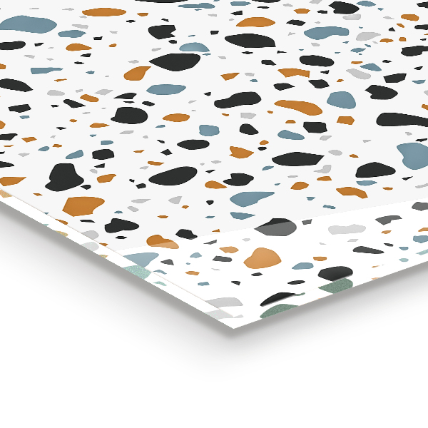 Szkło do kuchni na ścianę Lastryko Terazzo Kamień