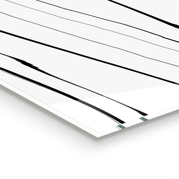 Panel szklany do kuchni Biały Marmur Struktura