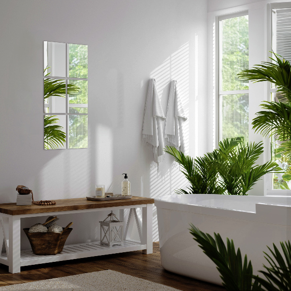 Lustrzane kafelki 6 szt. 30x20 cm