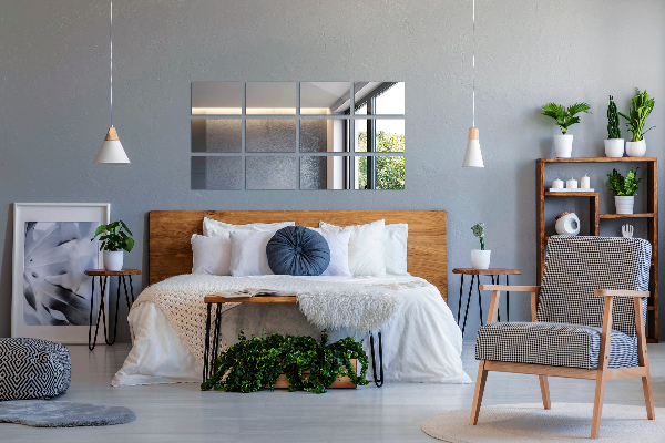 Lustrzane kafelki 6 szt. 30x20 cm