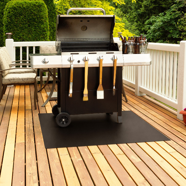 Prostokątna podstawka pod grill 100x70 cm
