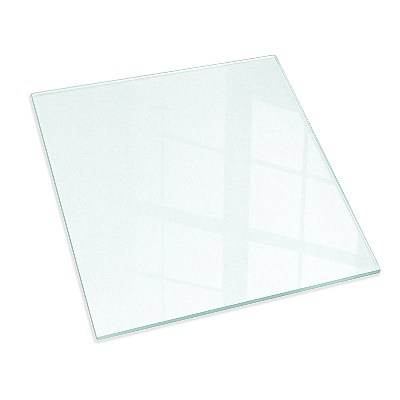 Prostokątne szkło pod kozę półprzezroczyste 60x60 cm