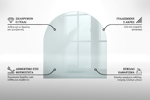 Podkładka pod kominek 100x100 cm