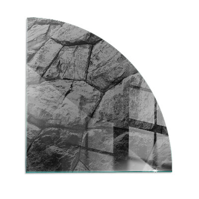 Płyta pod piec Naturalny kamienny wzór