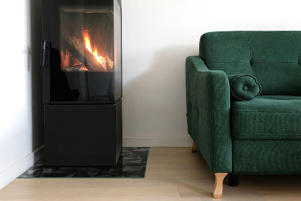 Szkło hartowane pod kominek Trójwymiarowa geometria