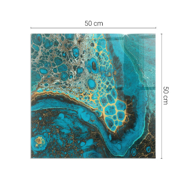 Panel kominkowy Abstrakcyjny wzór organiczny