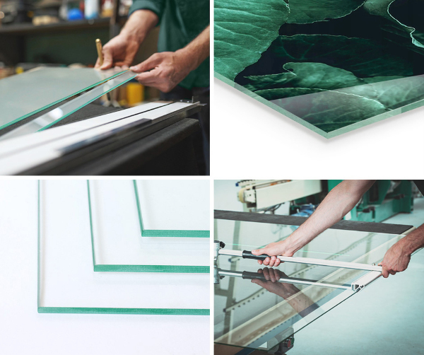 Panel kominkowy Geometryczny wzór 3D