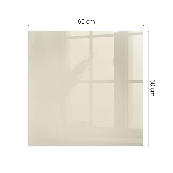 Szkło hartowane pod kominek Kolor Beżowy