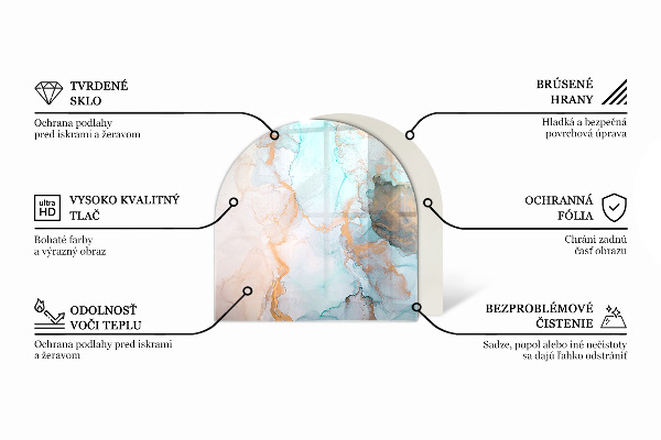 Szkło pod kozę Słoje drewna w przekroju