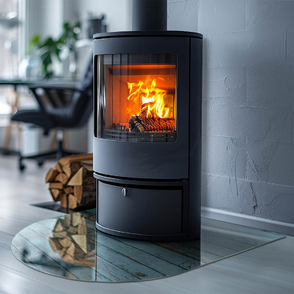 Szkło pod kozę Deski w stylu rustykalnym