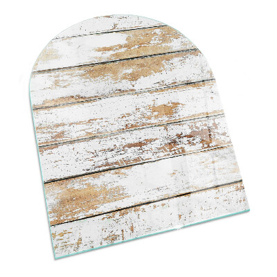 Szkło pod kozę Zniszczona drewniana deska