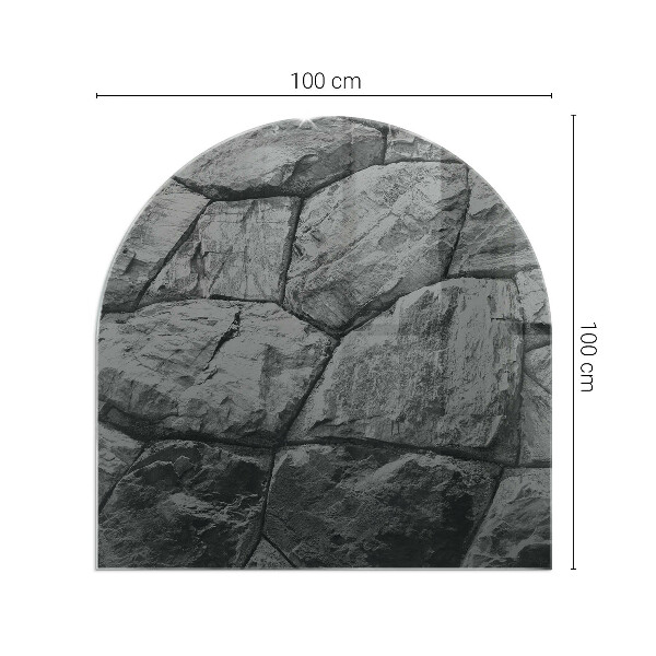 Szkło pod kozę Naturalny kamienny wzór