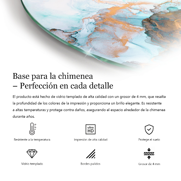 Szkło pod kozę Kolor Szary