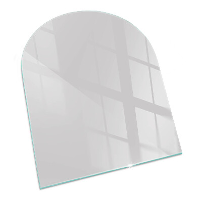 Szkło przed kominek Kolor Szary