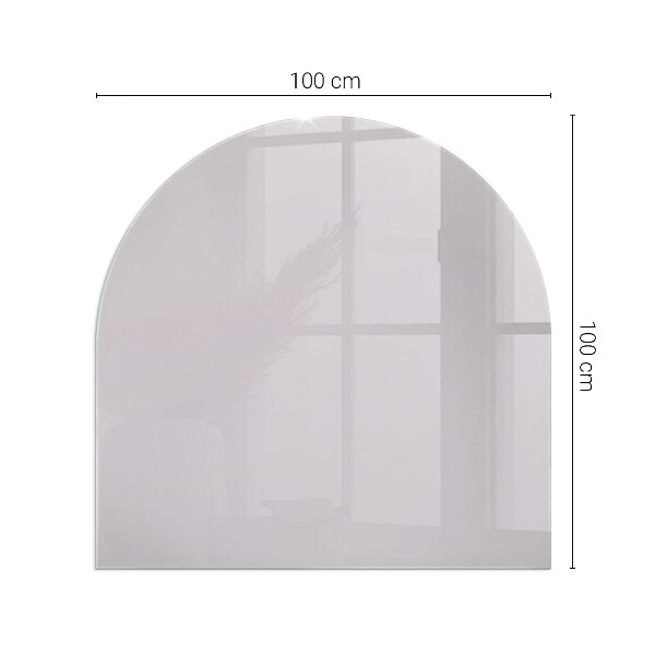 Szkło przed kominek Kolor Jasnofioletowy