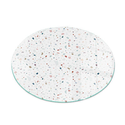 Szyba pod kominek Wzór z drobnymi kształtami