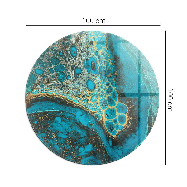 Szyba pod kominek Abstrakcyjny wzór organiczny
